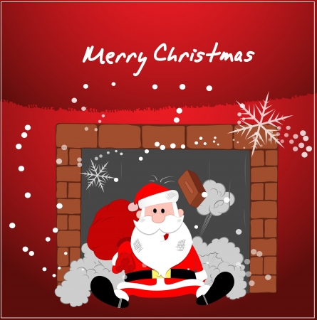 Christmas Illustration Vector Backgroundのイラスト素材