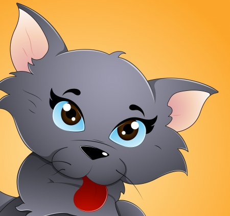 Wild Cat Vectorのイラスト素材