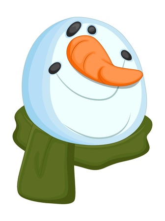 Snowman Headのイラスト素材