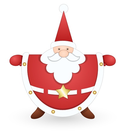 Classical Santa のイラスト素材