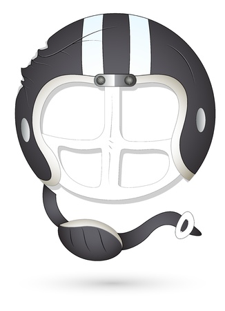 Smiley Vector Illustration - Athlete Helmetのイラスト素材