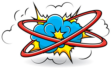 Comic Book Cloud Explosion  