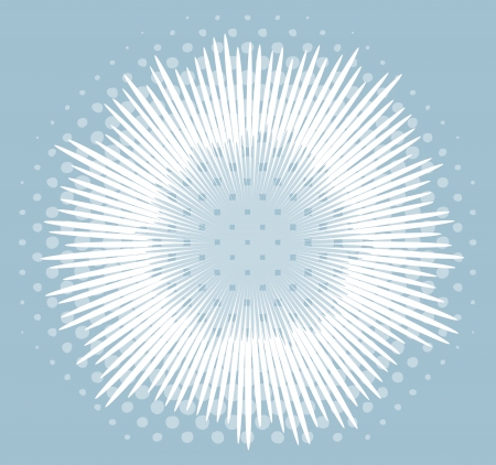 Retro Comic Sunburstのイラスト素材