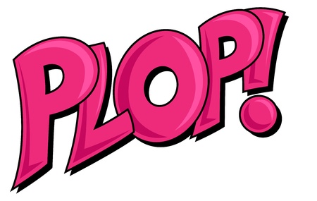 Plop - Comic Expression  Textのイラスト素材