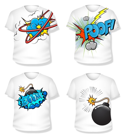 T-shirt Design  のイラスト素材