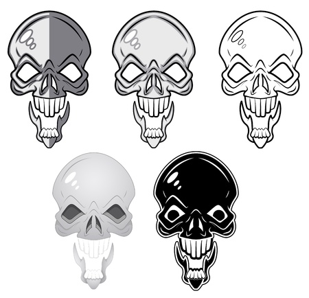 Skulls Illustrationsのイラスト素材
