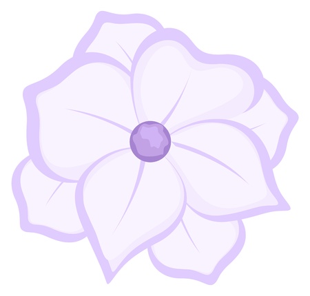 Pink Flower Vectorのイラスト素材