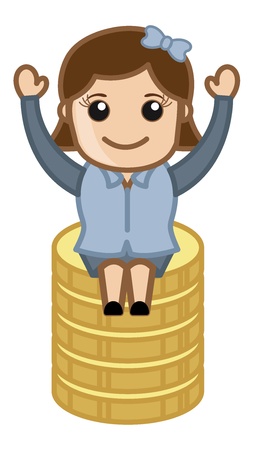 Income Plan - Vector Illustrationのイラスト素材