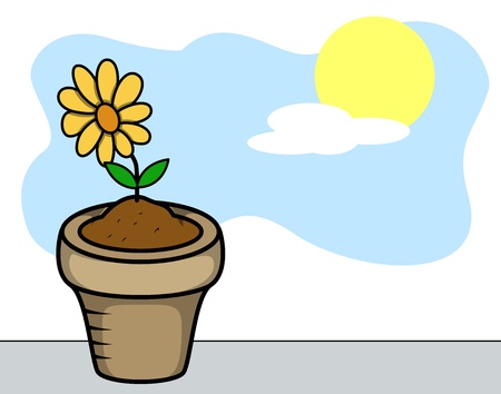 Flower Plant Vectorのイラスト素材
