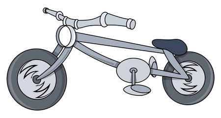 Kids Bike Cartoon - Vector Illustrationsのイラスト素材