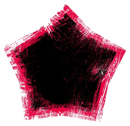 Dirty Star Grunge Backgroundのイラスト素材