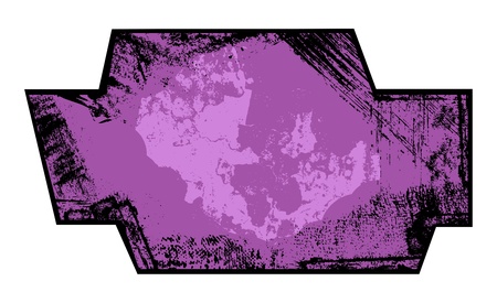 Grunge Banner - Messy Shape Vectorのイラスト素材