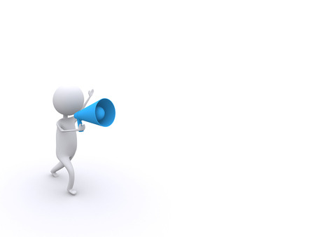 announcement and news concept backgroundの写真素材