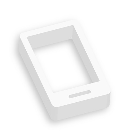 3d Mobileのイラスト素材