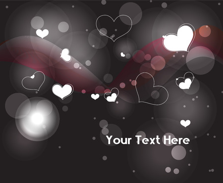 Valentine Hearts Backgroundのイラスト素材