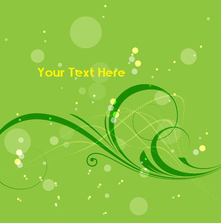 Nature Floral Backgroundのイラスト素材