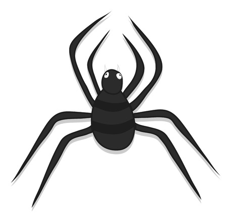 Creepy Halloween Spiderのイラスト素材