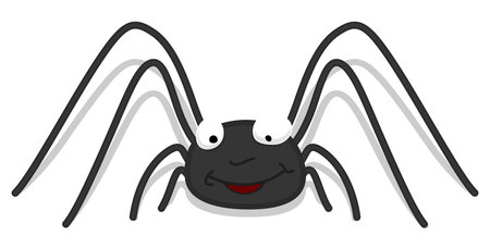 Happy Spiderのイラスト素材