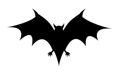 Vampire Bat Vector Shapeのイラスト素材