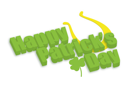 Happy Patricks Day Greetingのイラスト素材