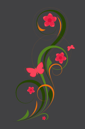Ornate Flourish Designのイラスト素材