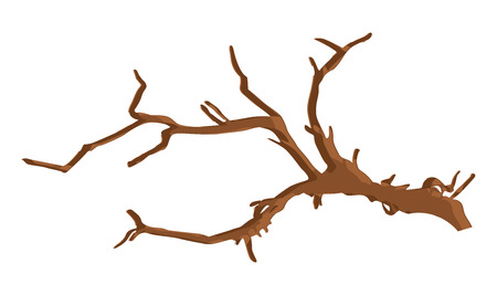 Summer Season Dead Treeのイラスト素材