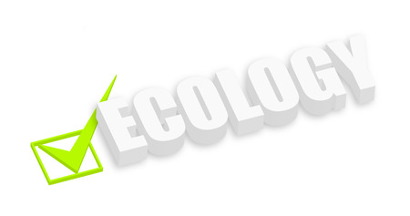 Ecology 3d Textのイラスト素材