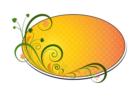 Vintage Flourish Banner Designのイラスト素材