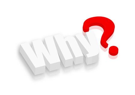 Why 3d Textのイラスト素材