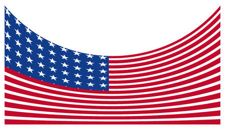 America Flag Designのイラスト素材