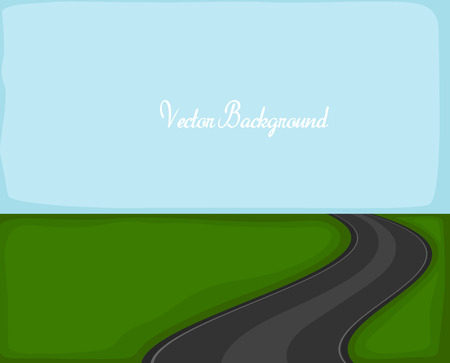 Road Backgroundのイラスト素材