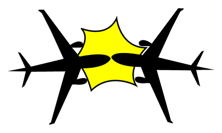 Crash Planesのイラスト素材