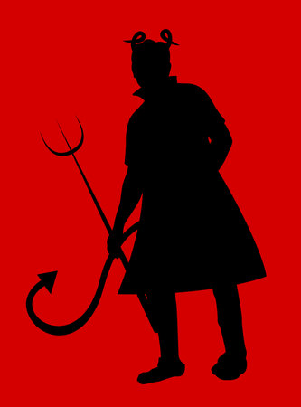 Evil Dracula Character Shape