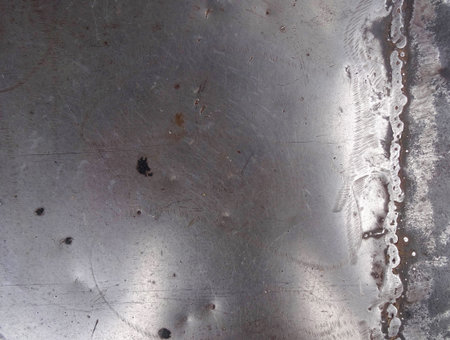 Bright Silver Metal Textureの写真素材