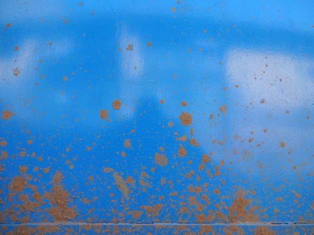 Grunge Painted Metal Sheetの写真素材