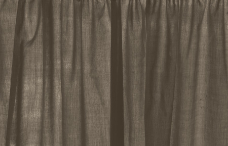 Dark Cotton Curtainの写真素材