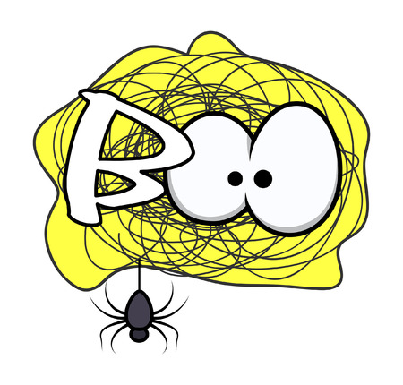 Abstract Halloween Backgroundのイラスト素材