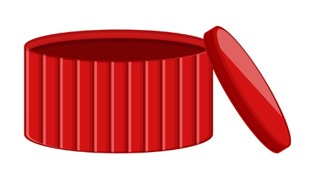 Retro Open Boxのイラスト素材