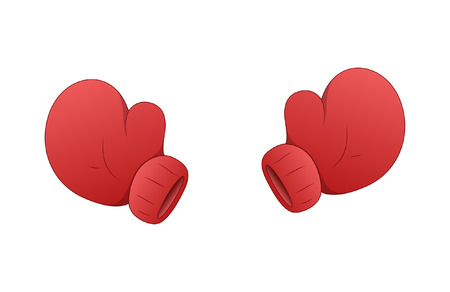 Santa Hand Gloves Vectorのイラスト素材