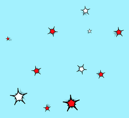Stars Backgroundのイラスト素材