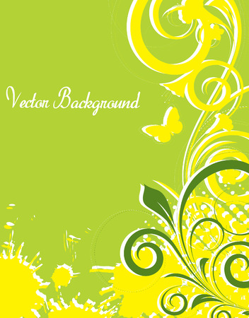 Flourish Holiday Greetingのイラスト素材