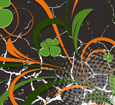 Abstract Flourish Designのイラスト素材