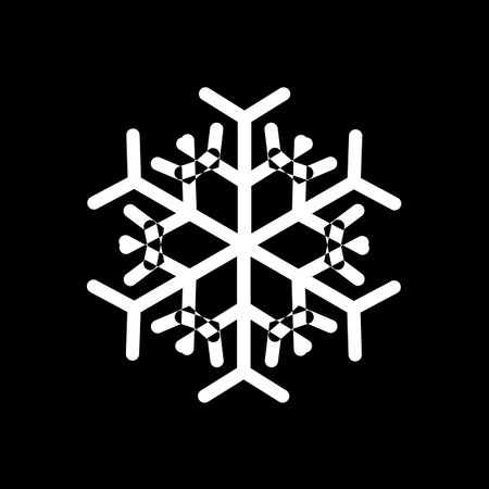 Xmas Snowflake Vector Design