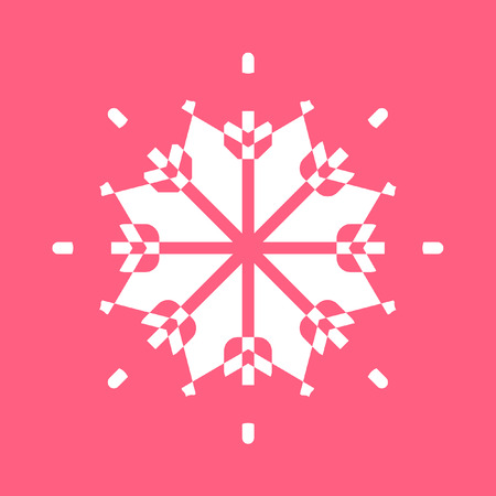 Decorative Snowflakeのイラスト素材