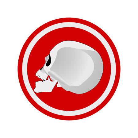 Halloween Skull Vectorのイラスト素材