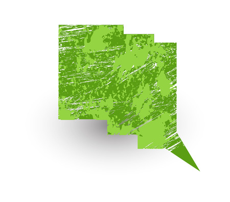 Talk Bubble Bannerのイラスト素材