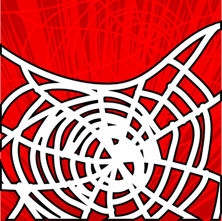 Retro Halloween Graphic Backgroundのイラスト素材