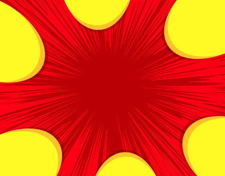 Abstract Sunburst Background Designのイラスト素材