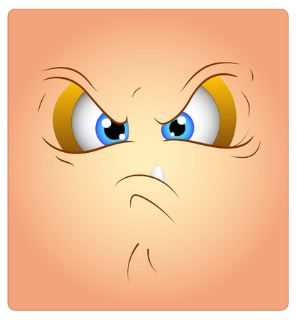 Rude Box Smileyのイラスト素材