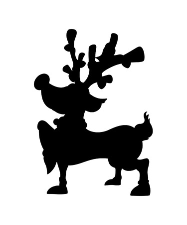 Reindeer Shapeのイラスト素材